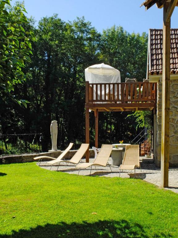 Готель Casa Dos Moinhos Do Chao Do Mosteiro Сан-Педру-ду-Сул Екстер'єр фото