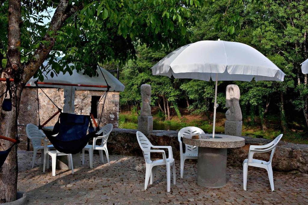 Готель Casa Dos Moinhos Do Chao Do Mosteiro Сан-Педру-ду-Сул Екстер'єр фото